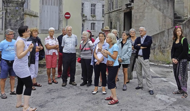 Vertreter der Stdtepartnerschaftskomi...n und gemeinsam die Stadt besichtigt.   | Foto: ZVG