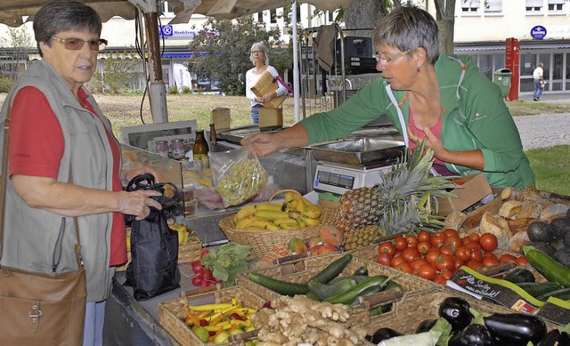 Im ppigen Angebot des Sommers fllt die Kaufeinscheidung manchmal auch schwer.  | Foto: Leony Stabla