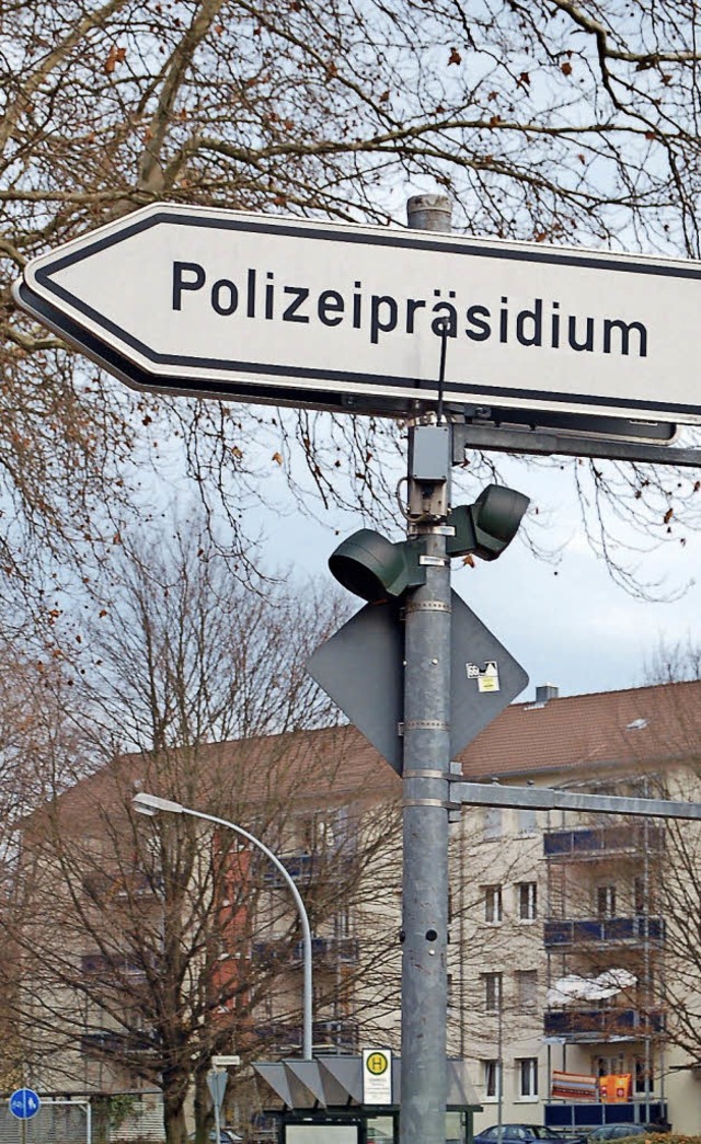 Das Polizeiprsidium in der Oststadt w...tzen?, fragt die CDU im Gemeinderat.   | Foto: rderer