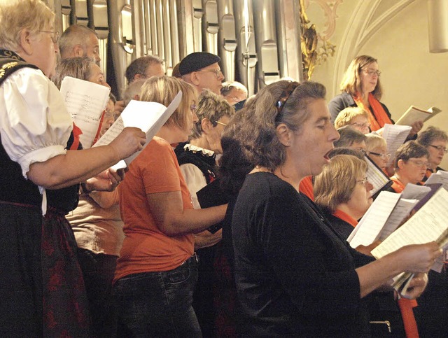 Zum Patrozinium und zugleich 130-jhri...erber Mozarts Krnungsmesse aufgefhrt  | Foto: Karin Stckl-Steinebrunner