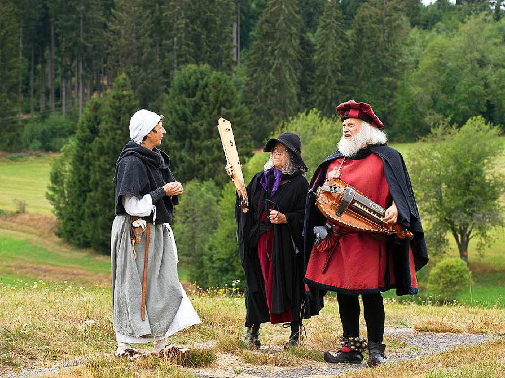 Eine Reise ins Mittelalter mit der Hans Mller Gruppe in Grafenhausen Bulgenbach