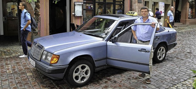 Der studierte Betriebswirt Frank Witte...rhin 470000 Kilometer auf dem Buckel.   | Foto: Thomas Kunz