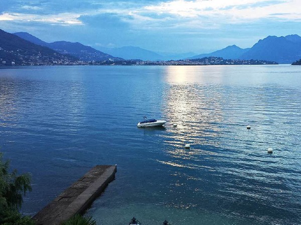"Baveno, morgens um 6.30 Uhr" aufgenommen von Geli Frech