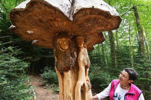 Fotos: BZ-Ferienaktion im Freiburger Pilzwald