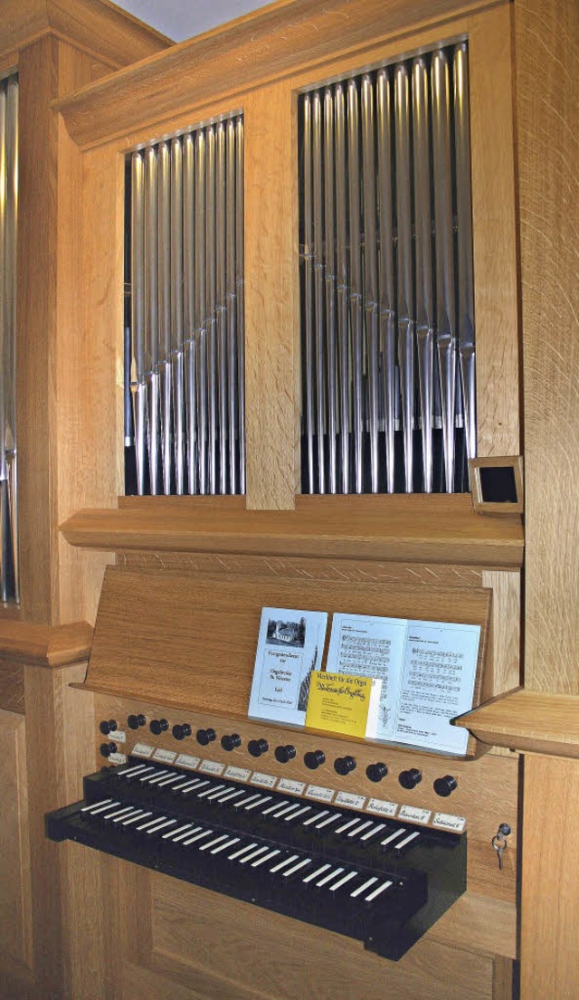 Die Lieler Orgel der Firma Vier wird 10 Jahre alt.  | Foto: privat