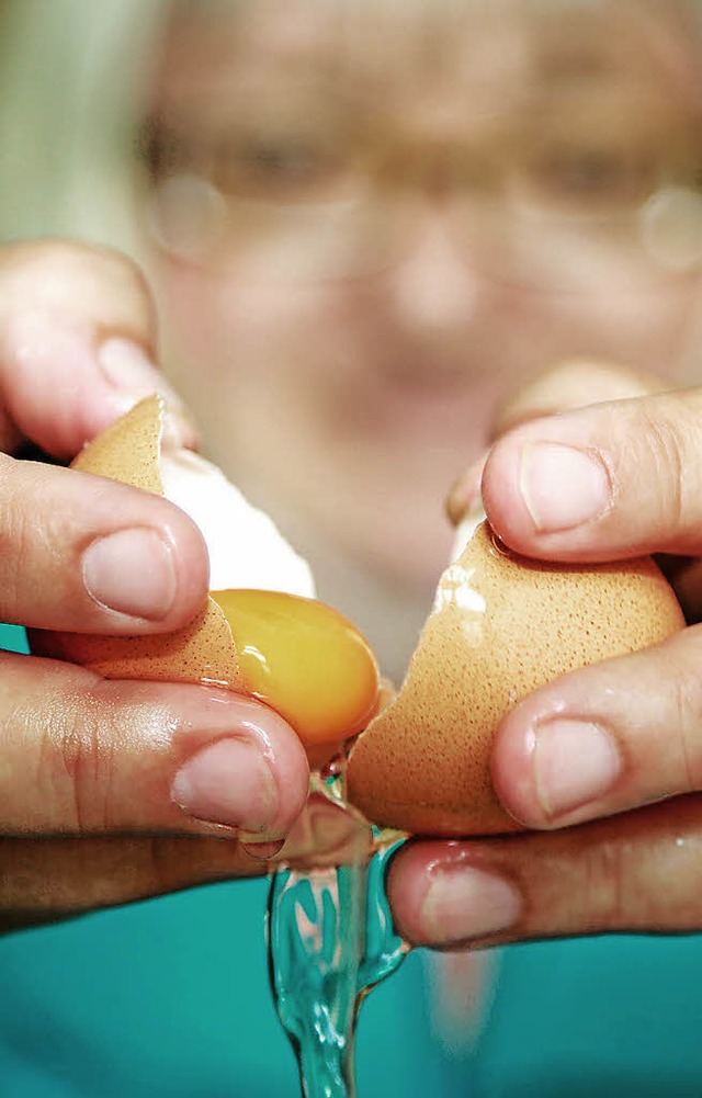 Das Gelbe vom Ei sucht die Gewerkschaft Nahrung-Genuss-Gaststtten  | Foto: BZ