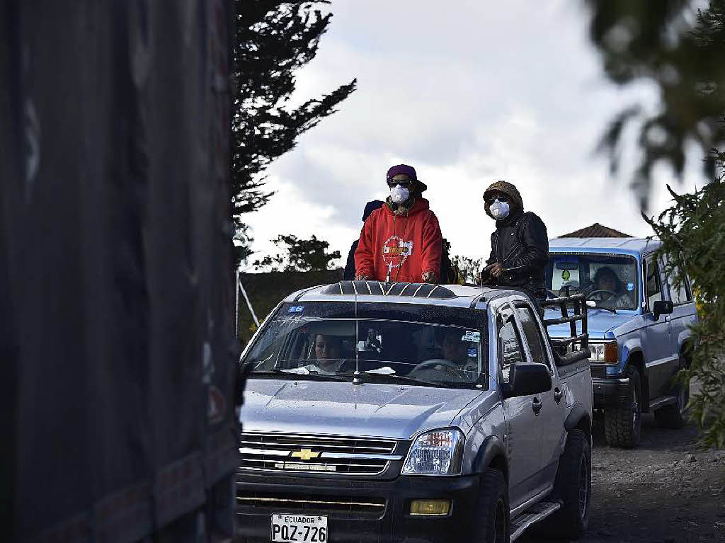 Der Cotopaxi ist 5897 Meter hoch und nur 50 Kilometer entfernt von Quito, der Hauptstadt Ecuadors. Bricht er aus, drohen Schlammlawinen.