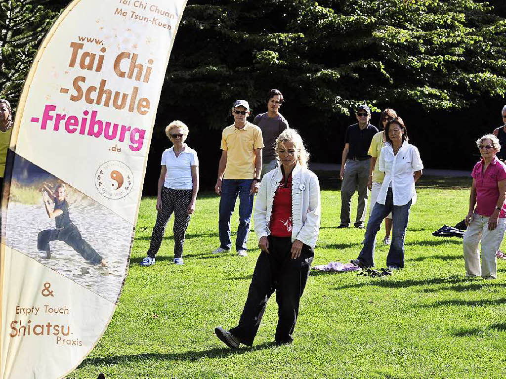 Tai Chi im Stadtgarten