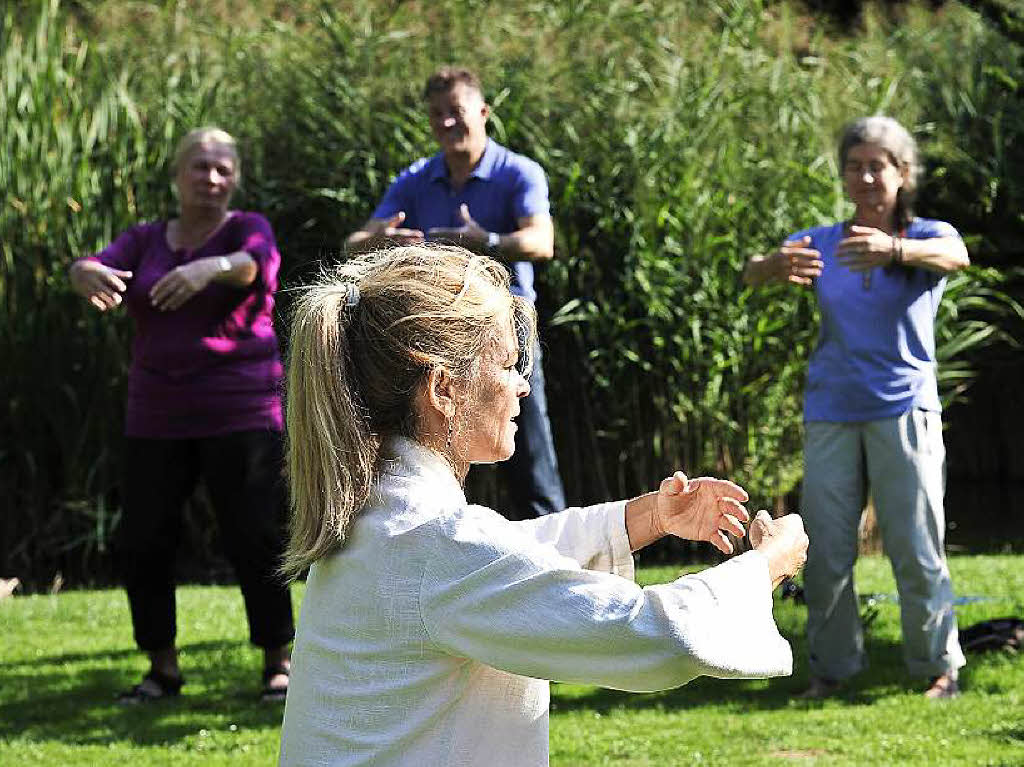 Tai Chi im Stadtgarten