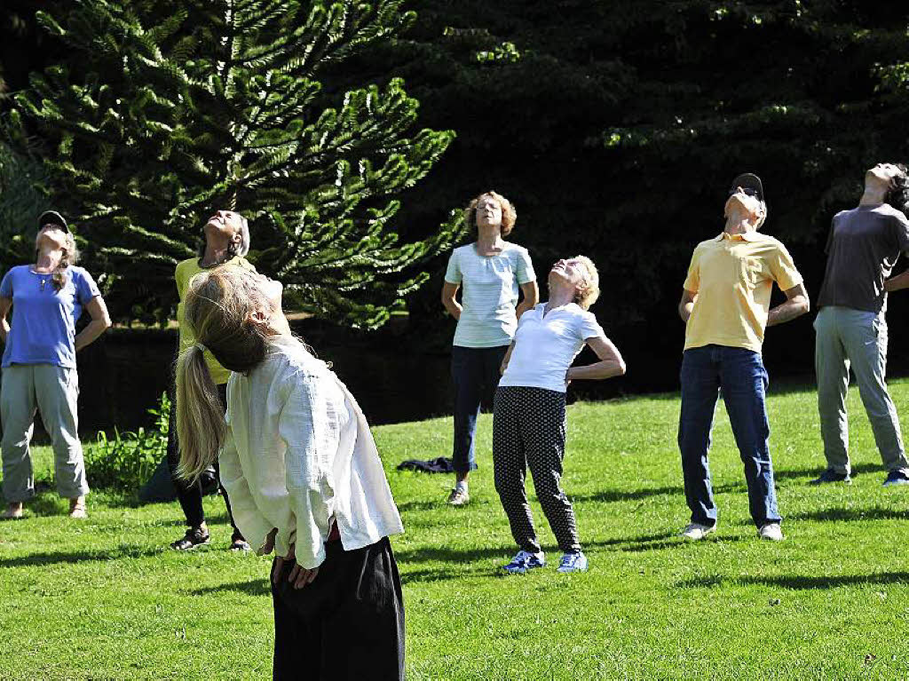 Tai Chi im Stadtgarten