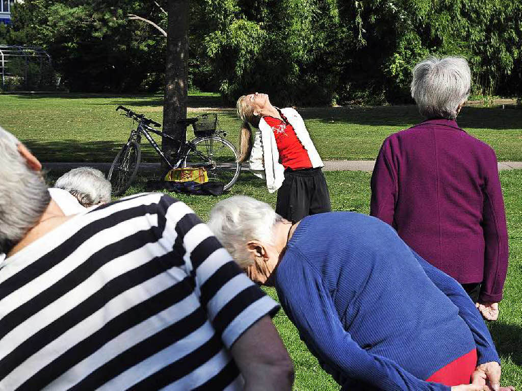 Tai Chi im Stadtgarten