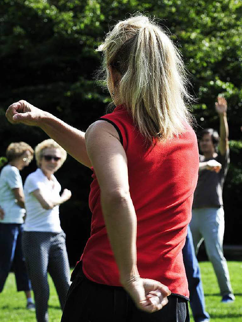 Tai Chi im Stadtgarten