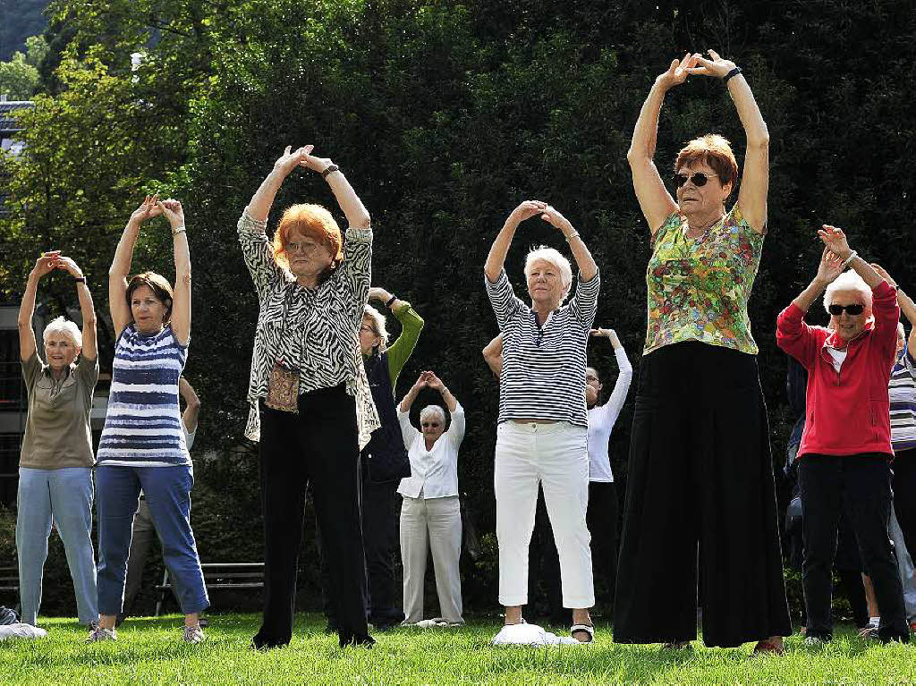 Tai Chi im Stadtgarten