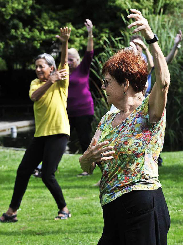 Tai Chi im Stadtgarten