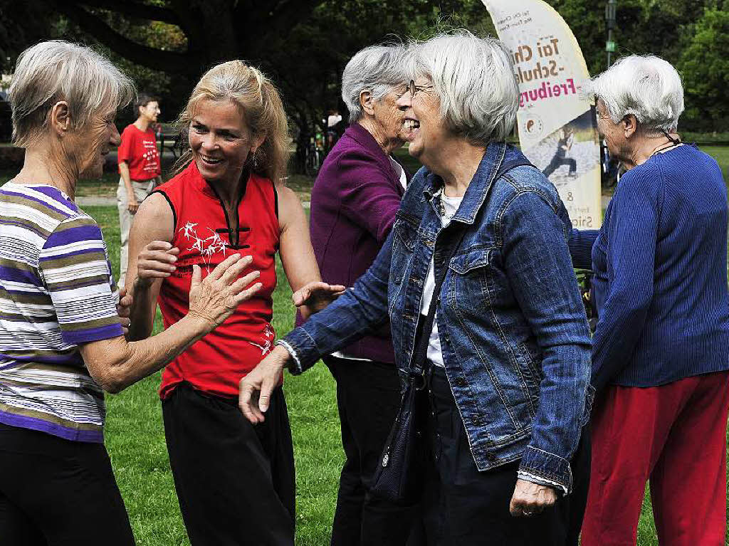 Tai Chi im Stadtgarten