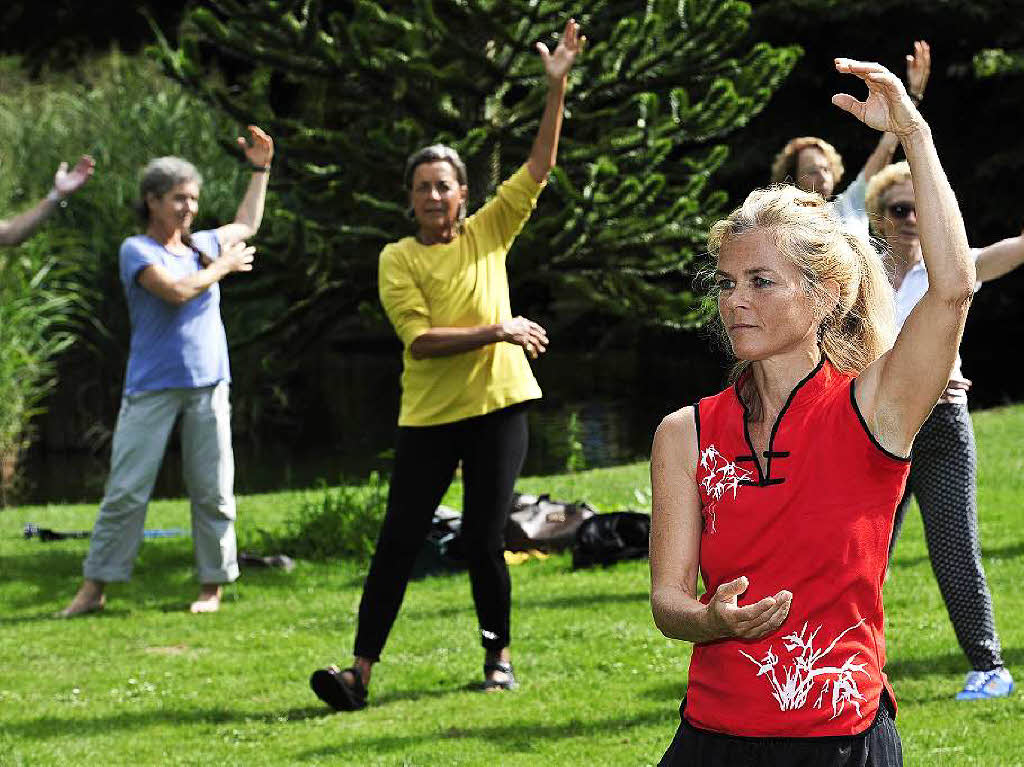 Tai Chi im Stadtgarten