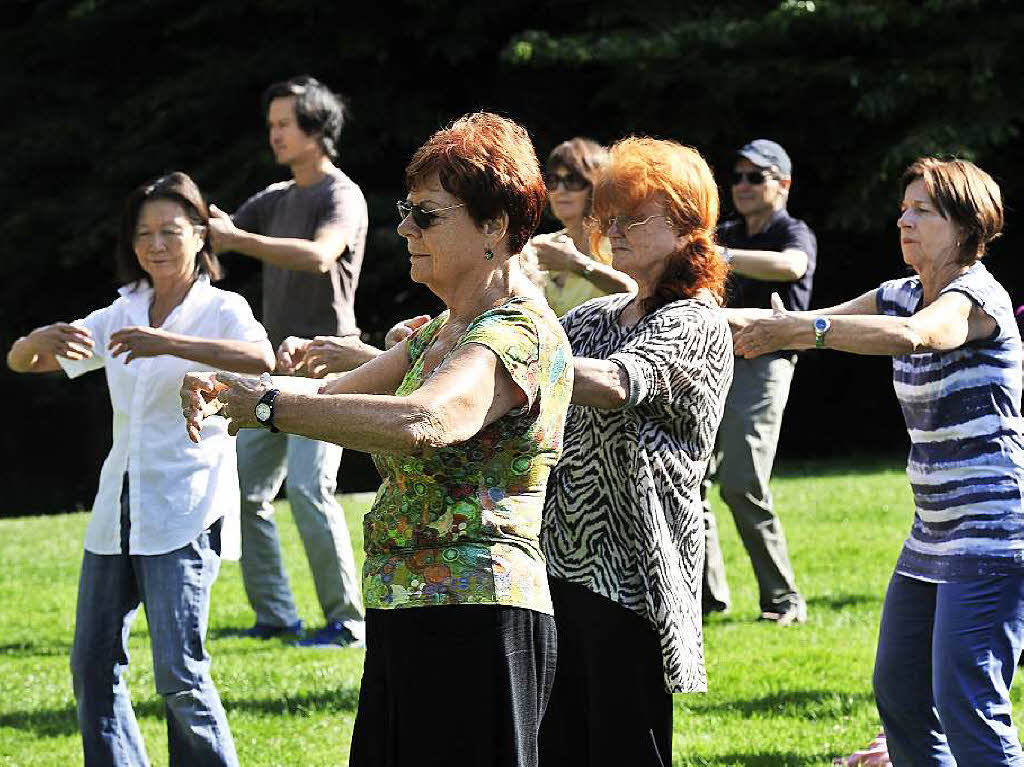 Tai Chi im Stadtgarten