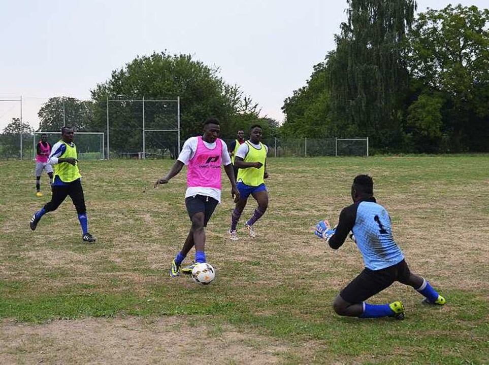 Team Afrika bereitet sich auf die Saison in der Kreisliga C vor.  | Foto: Matthias Maier