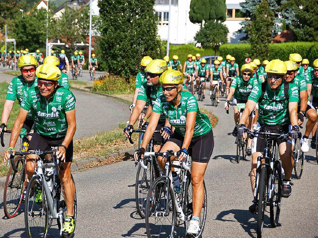 Kurz vor dem Stopp in Elgersweier