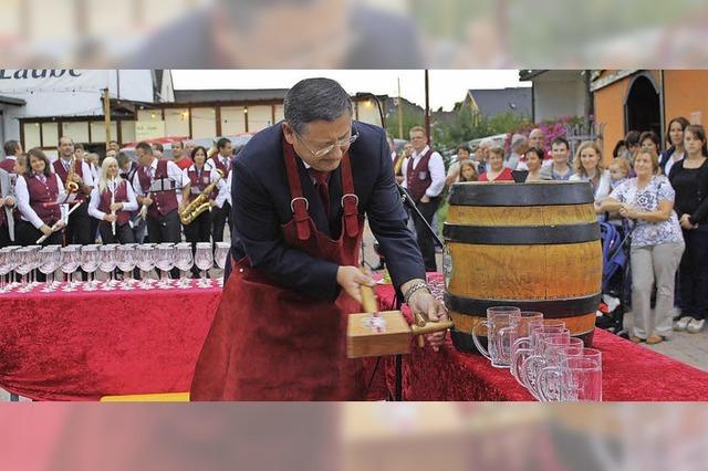 In Ringsheim findet das Wein- und Gassenfest statt