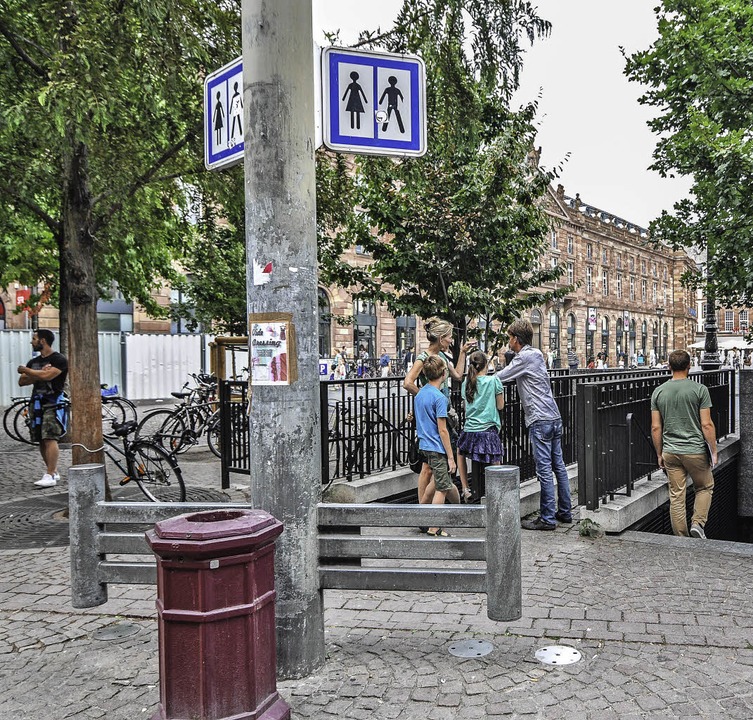 In der Straßburger Innenstadt gibt es sieben öffentliche WCs.   | Foto: teli