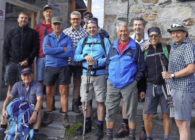 Die Wandergruppe der TG Altdorf   | Foto: Privat