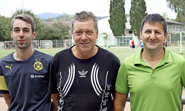 Neues Trio auf wichtigen Positionen be... und Co-Trainer Jan-Niklas Levante.     | Foto: Ralph Lacher