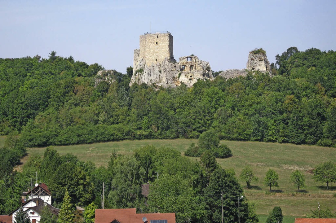 Die umstrittene Burgruine Landskron aus dem 13. Jahrhundert   | Foto: Konrad Knupp