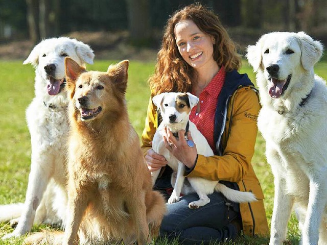 Wuchs mit Hunden auf: TV-Expertin Kate Kitchenham  | Foto: Hans-Jrgen Wege