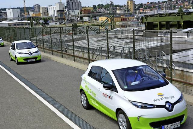 Carsharing unter Strom