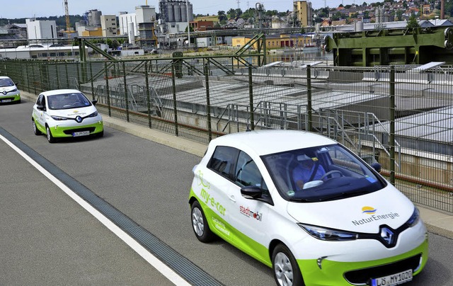 Eine ganze Flotte von E-Cars betreiben...iebene Carsharing-Fahrzeuge   fahren.   | Foto: zVg