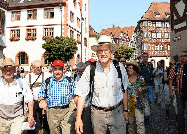 Winfried Kretschmann wandert durch Baden-Wrttemberg.  | Foto: dpa