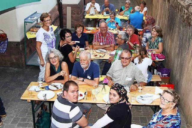 Brger und Flchtlinge in Vogtsburg kamen zum Kennenlerntreffen zusammen