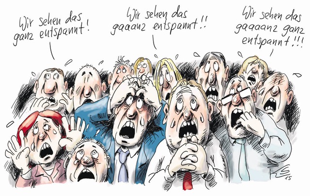 &#8222;Die Brsianer und der Dax<ppp> </ppp>  | Foto: Zeichnung: Stuttmann