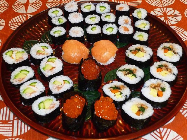 Sushi ist ein Thema in den zahlreichen...hkursen der VHS-Auenstelle in Haagen.  | Foto: zvg