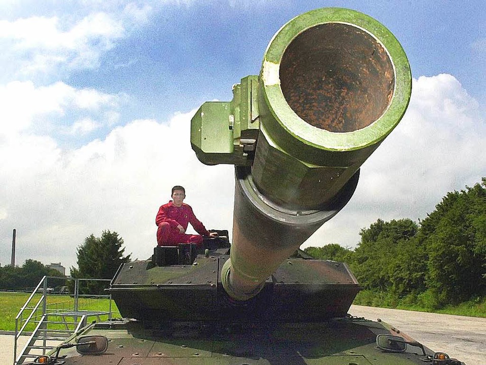 Deutscher Exportschlager: Der Leopard-2-Kampfpanzer  | Foto: dpa
