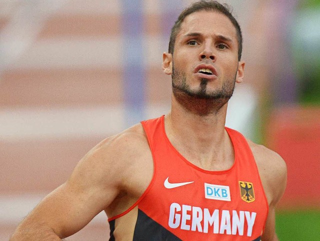 Steht im WM-Halbfinale: Hrdensprinter Matthias Bhler aus Haslach im Kinzigtal.  | Foto: dpa