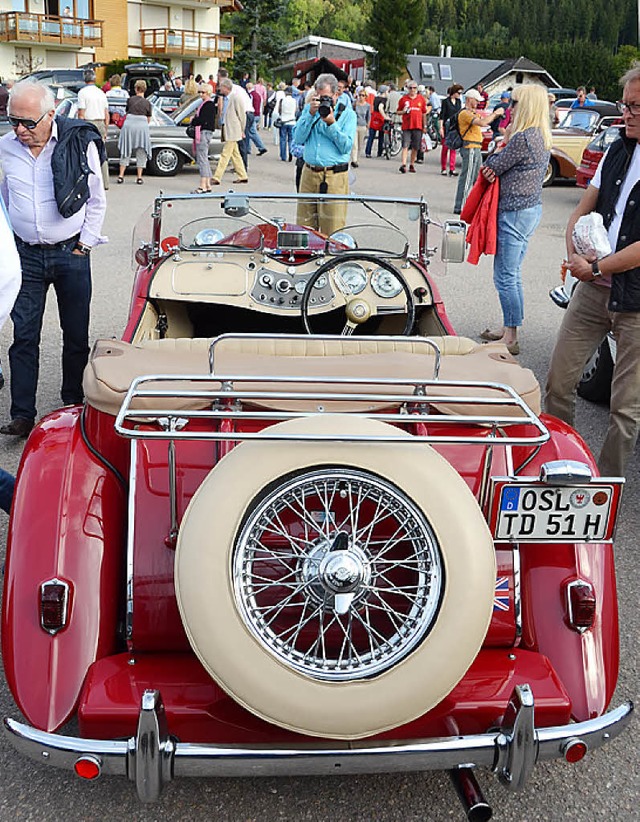 Noble Karossen aus nchster Nhe in Titisee.   | Foto: S. Wolfrum