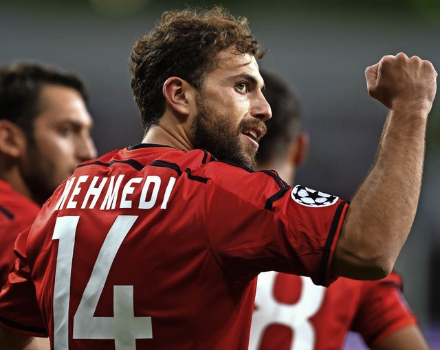 Admir Mehmedi, in der Vorsaison mit de...egen, spielt nun    Champions League.   | Foto: AFP