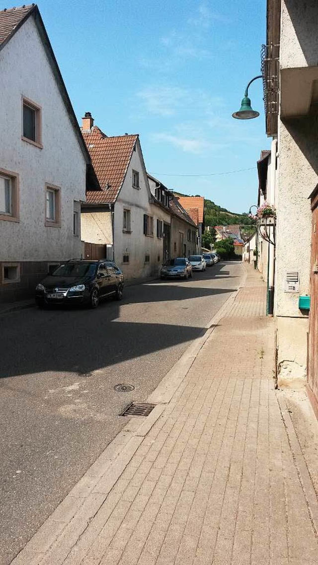 Parkende Autos auf  der Hauptstrae in...ommene Tempo-Blocker fr eilige Raser.  | Foto: Privat