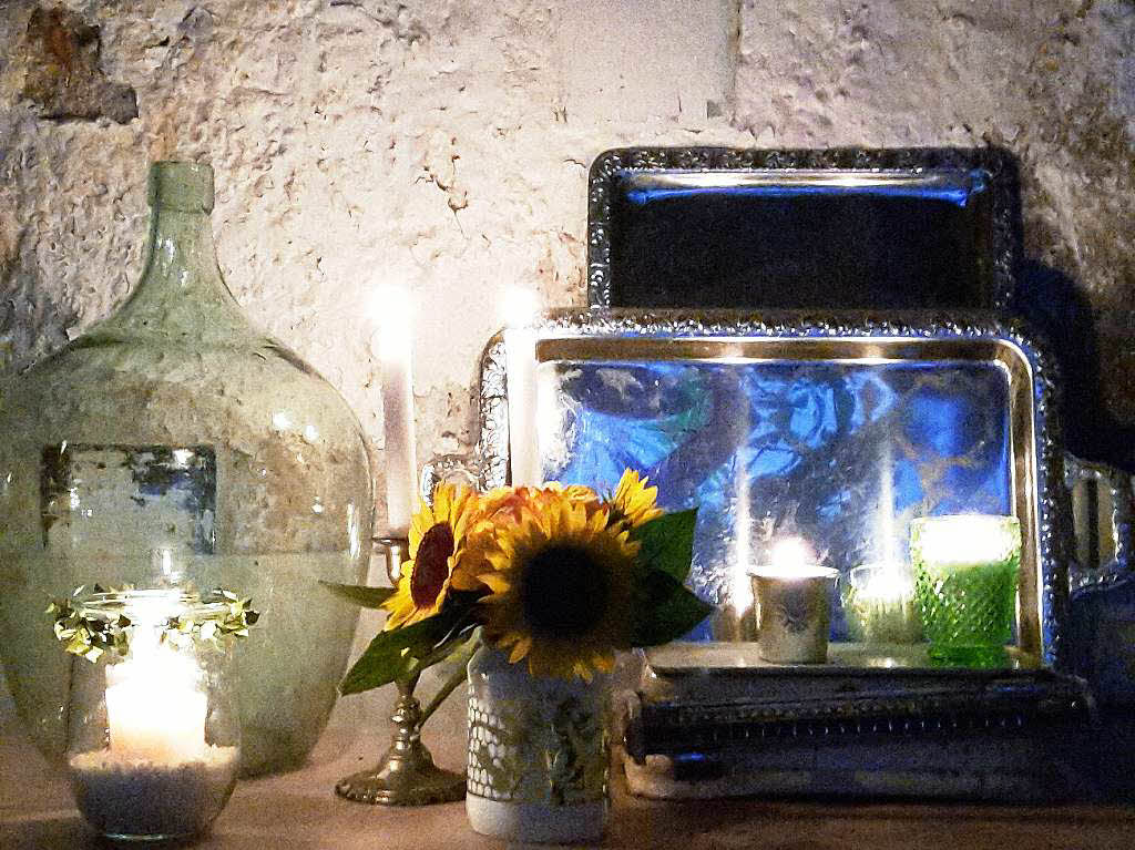 Beatrice Gbel: Sommerabend mit Kerzenschein