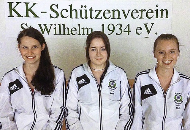 Die Schtzinnen Jennifer Lorenz, Laura... sich fr die Deutsche Meisterschaft.   | Foto: Privat