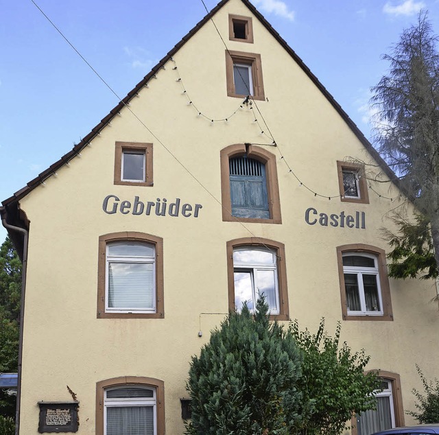 Schn steht es da, das Haus Castell &#8211;  nit wohr, gell?   | Foto: Bernd Fackler