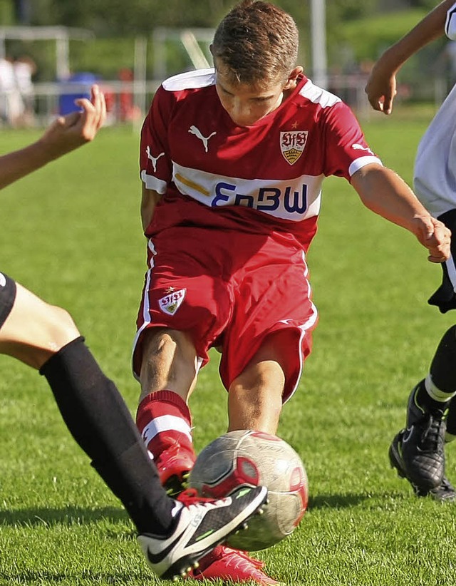 Auch der VfB Stuttgart kommt zum Jugendturnier.   | Foto: Archiv: Buss