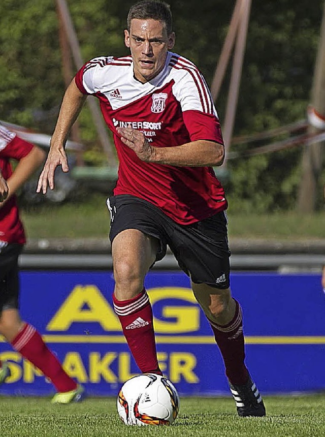 Konnte das 0:5 in Emmendingen nicht verhindern: FVLB-Motor Frank Malzacher   | Foto: daniel Fleig