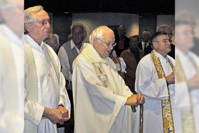 Pater Schaller blickt auf 64 Jahre als Priester zurck