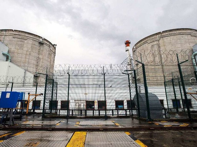 Pannenreaktor: Das Akw Fessenheim.  | Foto: AFP
