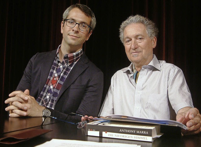 Anthony Marra (links) und Rudolf Bussmann   | Foto: Roswitha Frey