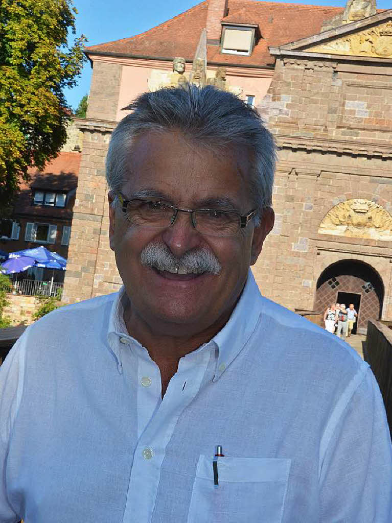 Waldemar Isele, Mitorganisator des Weinfestes
