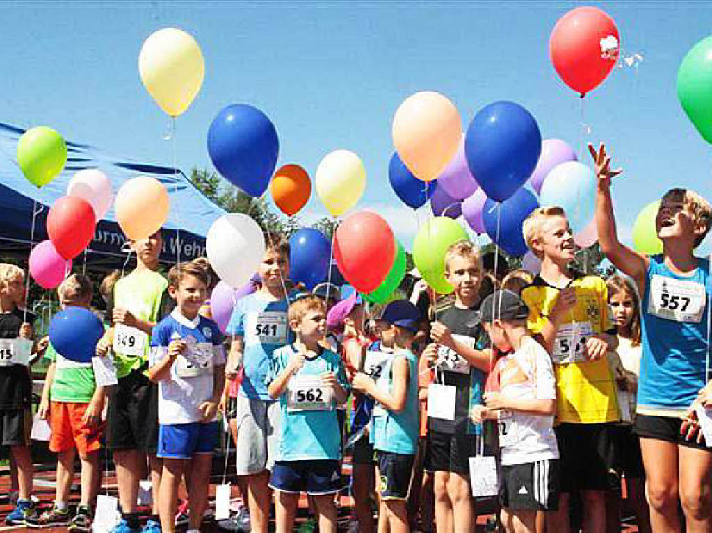 Sport und Spa gab’s bei der 25. Auflage des Wehratallaufs, organisiert von den Lauffreunden Wehratal.